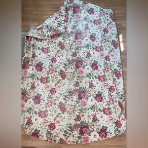 Vintage Ralph Lauren CONSTANCE Post Road Floral Full fitted sheet